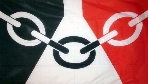 Black country feet flag - country, 3