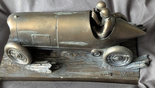 1912 blitzen benz sculpture - sculpture, by